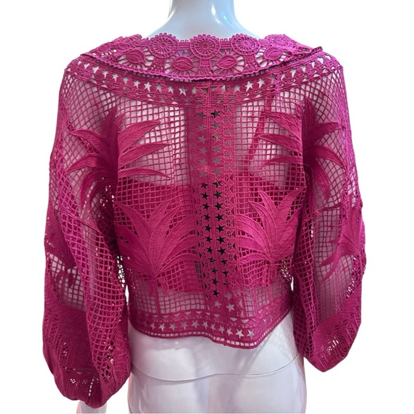 Farm Rio Lace Top - Picture 2 of 3